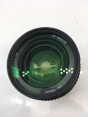 Nikon F-801 Film SLR Camera AF Nikkor 24-50mm 70-210mm Lens