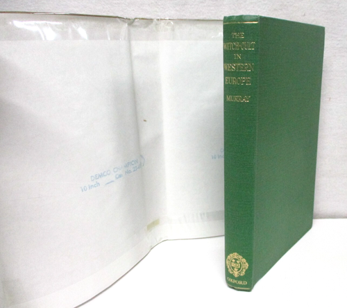 The Witch-Cult In Western Europe by Murray Study in Anthropology 1921 Occult HC - Picture 4 of 9