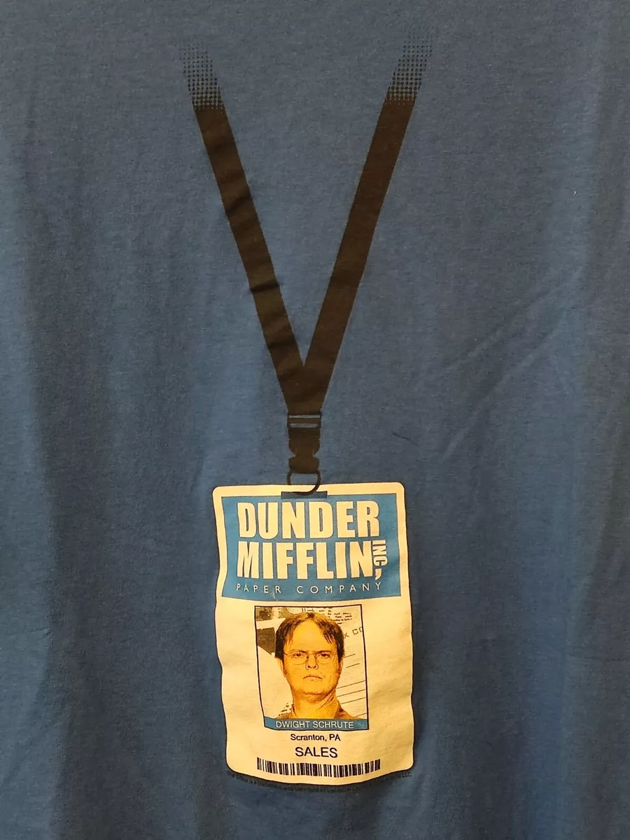 Dunder Mifflin Paper Company Blue Vinyl Sticker - Official The Office  Merchandise