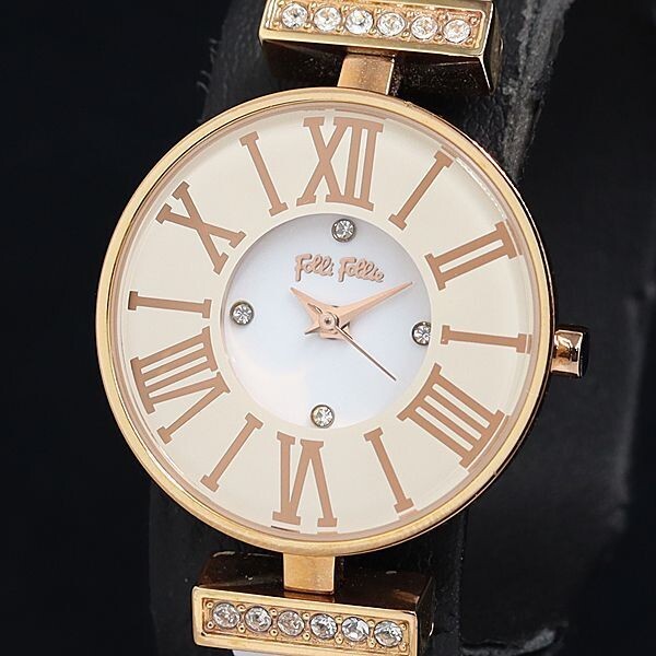 Folli Follie WF15B028BS Stainless Steel Ladies Analog Folli Follie WF15B028BS Stainless Steel Ladies Analog