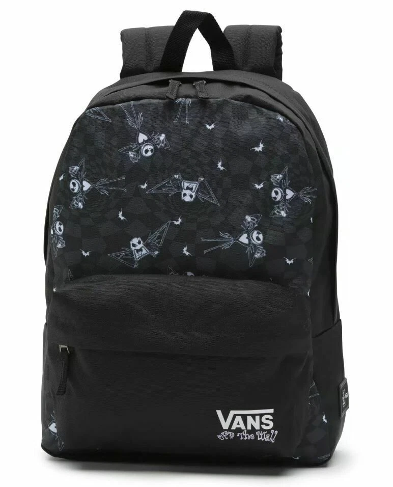 Mochila Vans x Disney REALM NUEVA Pesadilla antes de Navidad JACKS CHECK
