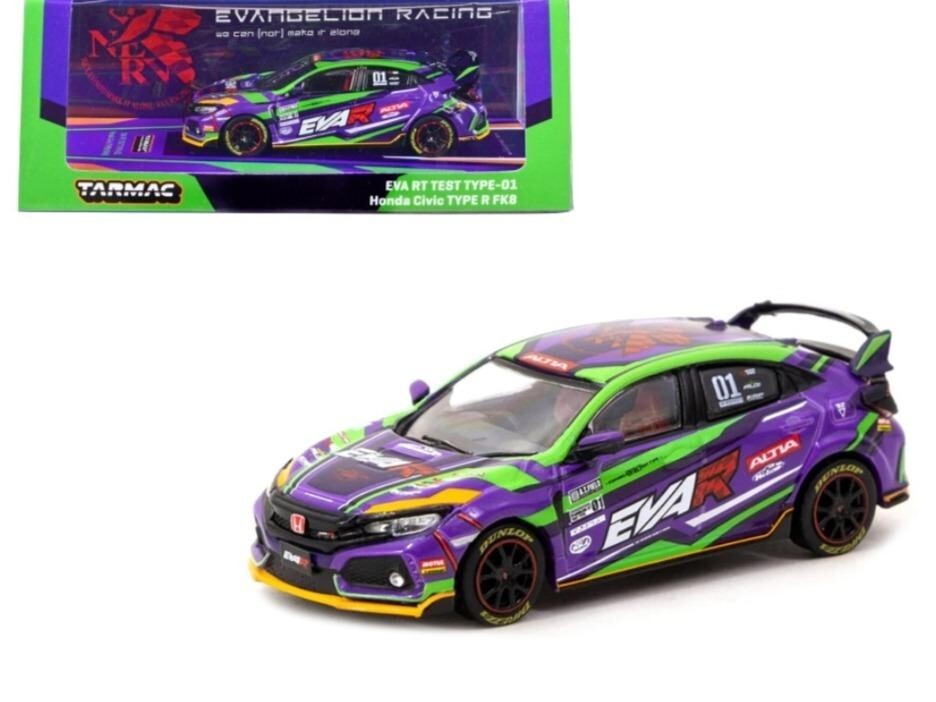 TARMAC WORKS 1:64 scale Honda Civic Type RF diecast model toy car