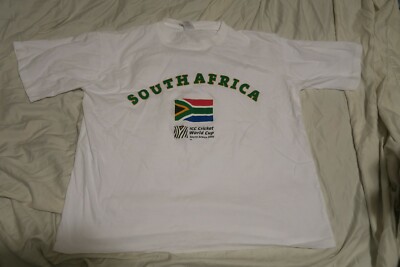 Maillot De Cricket Afrique Du Sud Admiral - Coupe Du Monde 2003 - Taille S Homme - Occasion