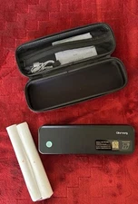 Inkless Portable Printer 8.5 x 11 Inch US Letter Size, Carry Case Thermal