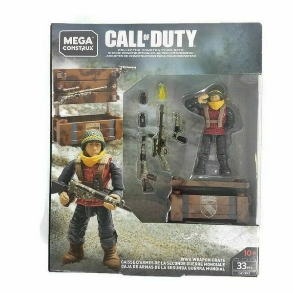 MEGA Construx Call of Duty WWII Ww2 Weapon Crate GCN92 33 Pcs 2018 for sale online | eBay