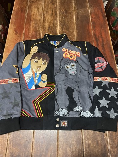 Nickeloden JH Design GO Diego GO Motorcycle Jacket Size 2XL Youth Nice Cool