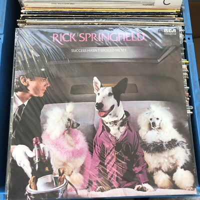 LP Vinyl - Rick Springfield - Success Hasn t Spoiled Me Yet - RCA - 1982 -