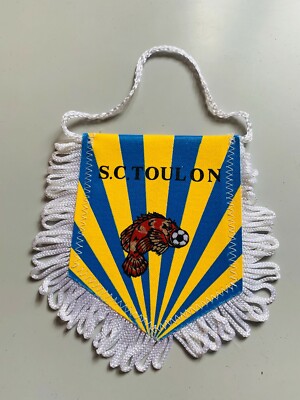 Fanion Vintage FC Gueugnon – Wimpel Club Français De Football – Avant 2000