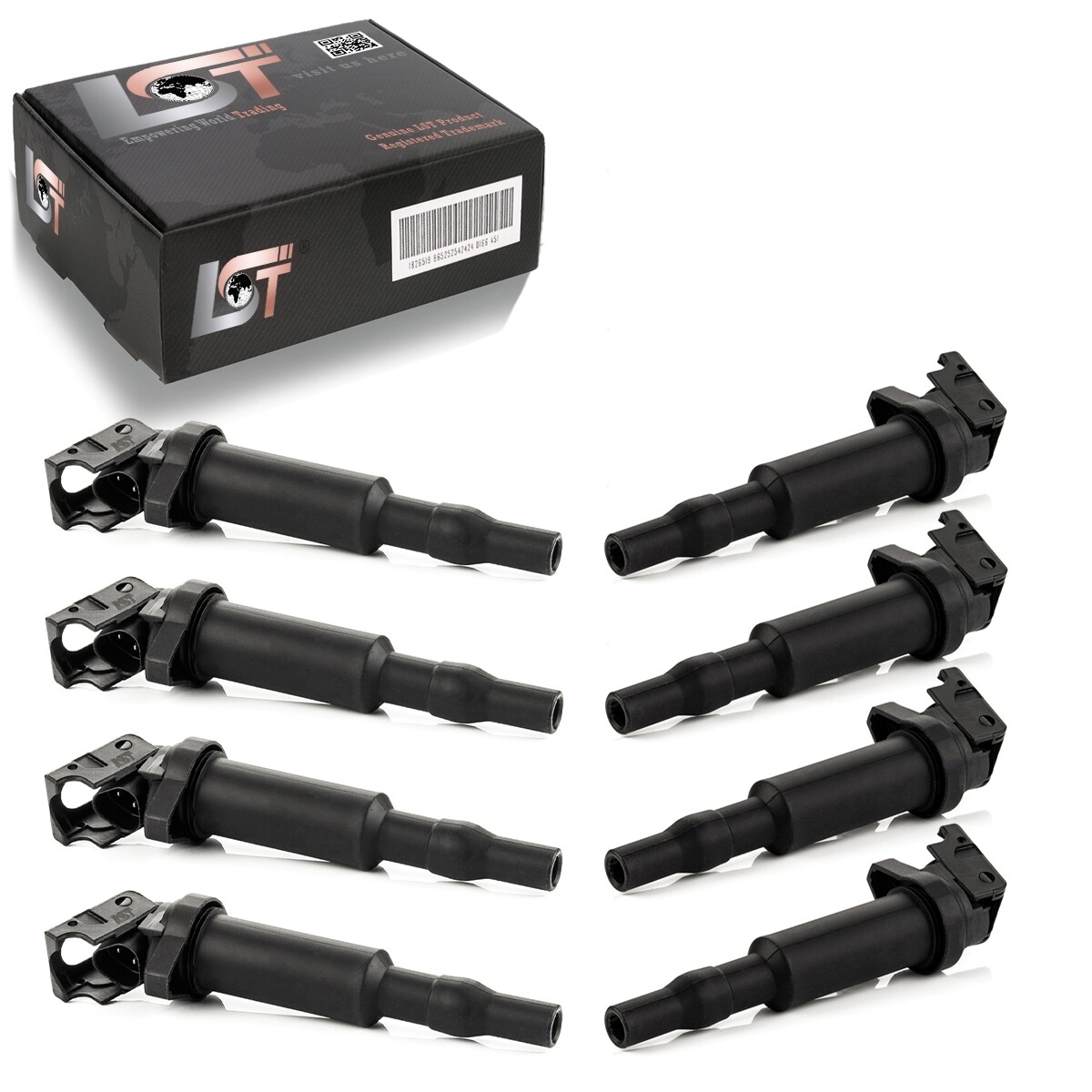 8x Ignition Coil Ignition Module for BMW 5 6 7 X5 X6 B6 B7 3.6 4.0 4.4.8