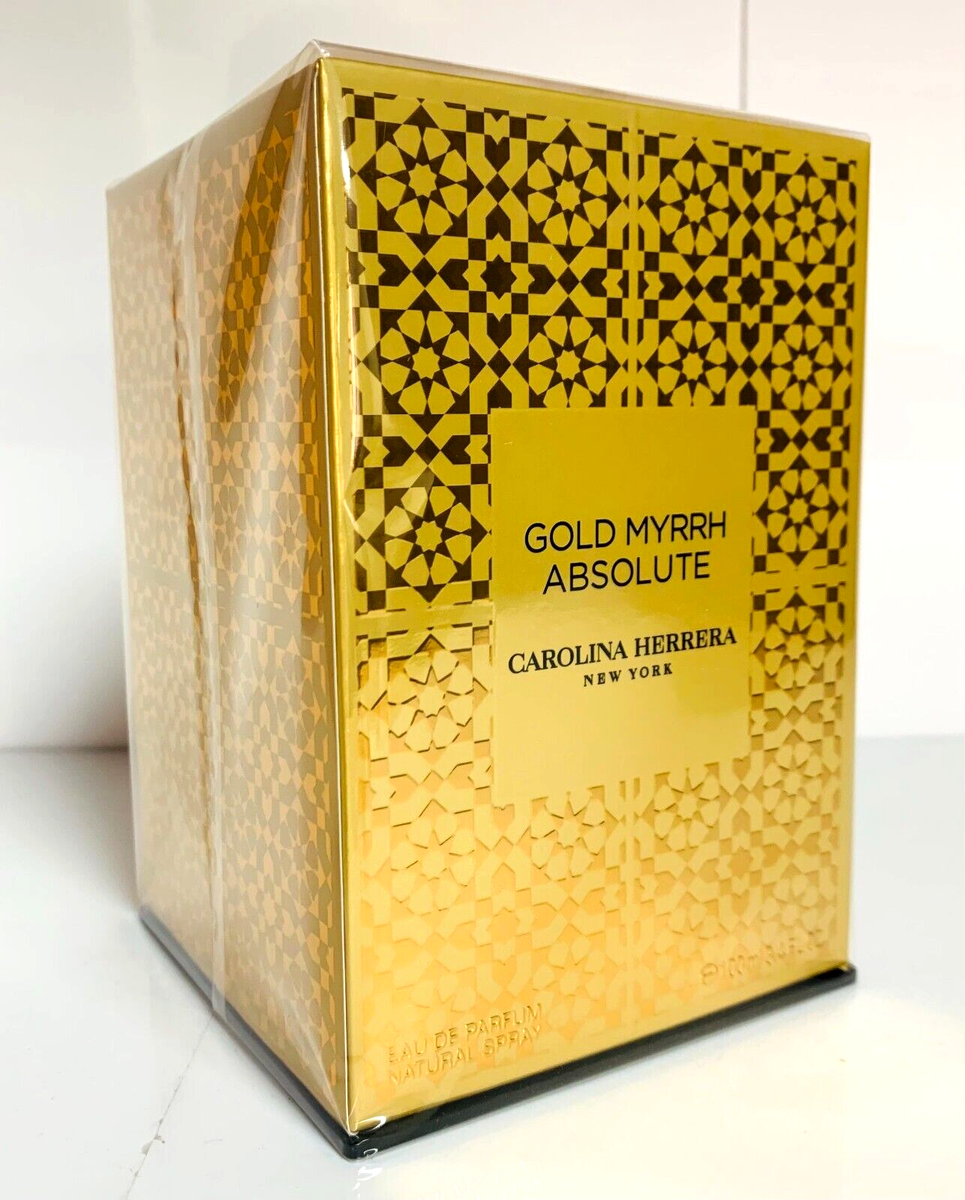 GOLD MYRRH ABSOLUTE by Carolina Herrera 100 ML, 3.4 fl.oz, EDP