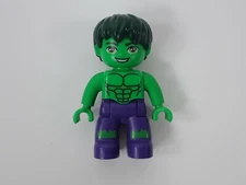 Lego Duplo Marvel Super Heroes INCREDIBLE HULK Green Mini Figure Minifig 10876