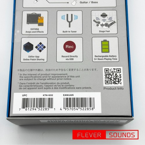 BOSS KATANA:GO KTN-GO2 Personal Headphone Guitar Amplifier New Design Version - Picture 22 of 22