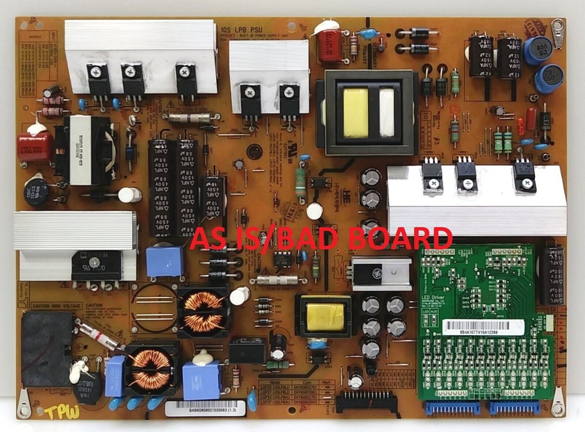 Carte Bouton Power Pour LG 32LX330C-UA – Référence EBR78925201