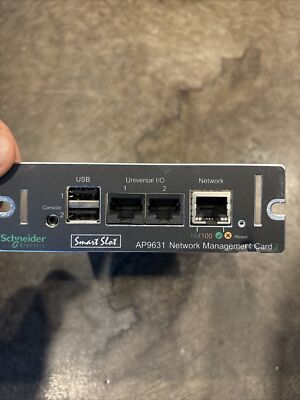 Schneider APC Electric Smart Slot AP9631 Network Management Card 2
