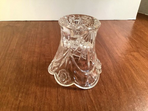 Princess House Crystal American Rose Candle Holder - Picture 4 of 8