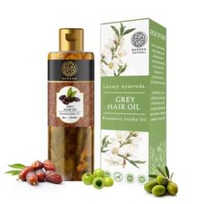 Buddha Natural Oil For Greys 150 ml - Complete Solution For Greys hair - 100 