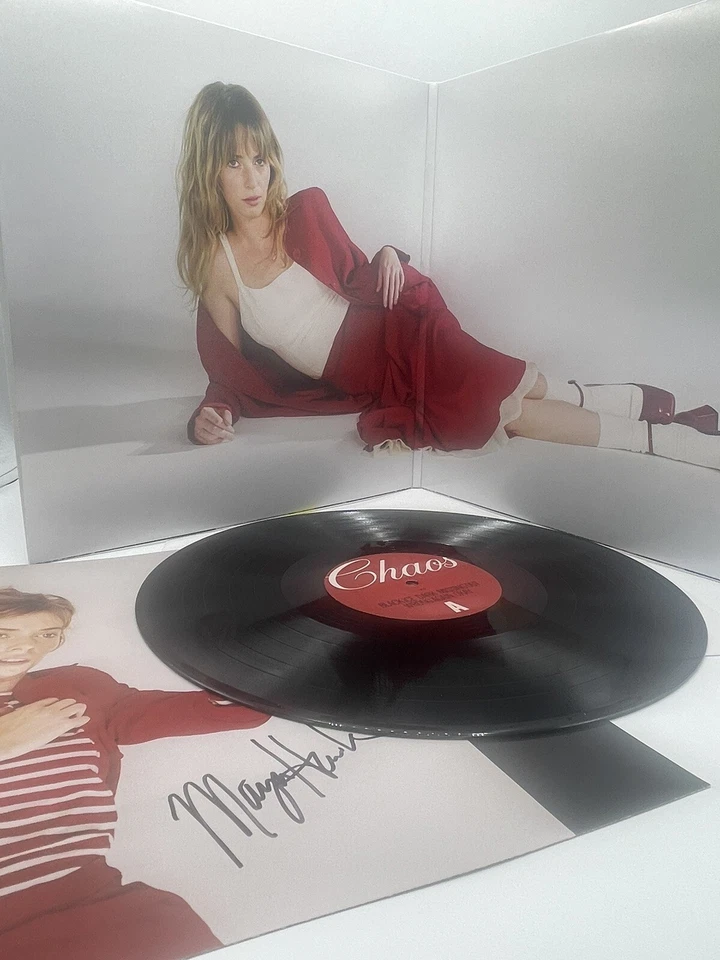NEW Maya Hawke Chaos Angel DELUXE EDITION Vinyl w/ SIGNED POSTER Record LP Moss - Image 3 of 4