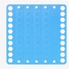 StitchSmart 20-Position Embroidery Floss Organizer Cards - Convenient Thread Hol