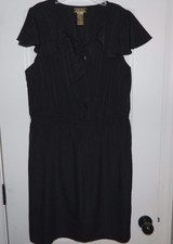 Women's Black Dress Size 2X 