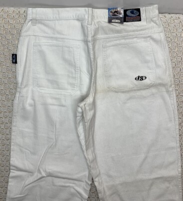 新品未開封【CORDUROY PAINTER PANTS】 白 Size２ Vtg Interstate Baggy Wide Leg white Pants 44 aprx 42x32 Corduroy