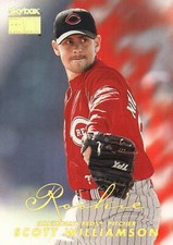 1999 SkyBox Premium #243a Scott Williamson  Cincinnati Reds