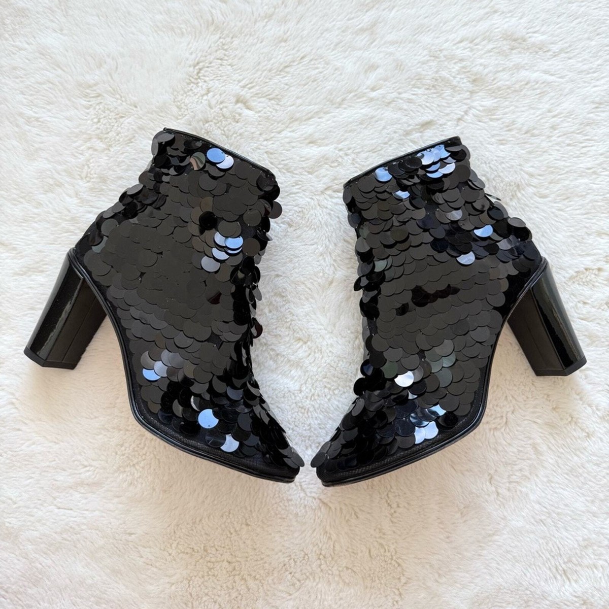 CHANEL Interlocking CC Logo Boots size 39 EU Authentic | eBay