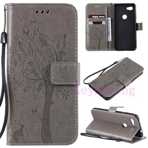 For Google Pixel 4A 4 5 3A 2 XL Wallet Card Holder Flip Leather Phone Case Cover - Picture 30 of 40