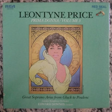 Prima Donna Volume 3  Leontyne Price Edward Downes LP BOX SET with Book EX NM