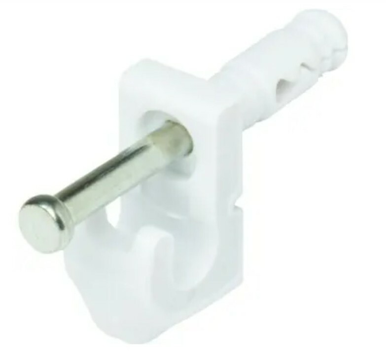 CLOSETMAID Drywall Wall Clips 48 Count White Model 1770 NEW