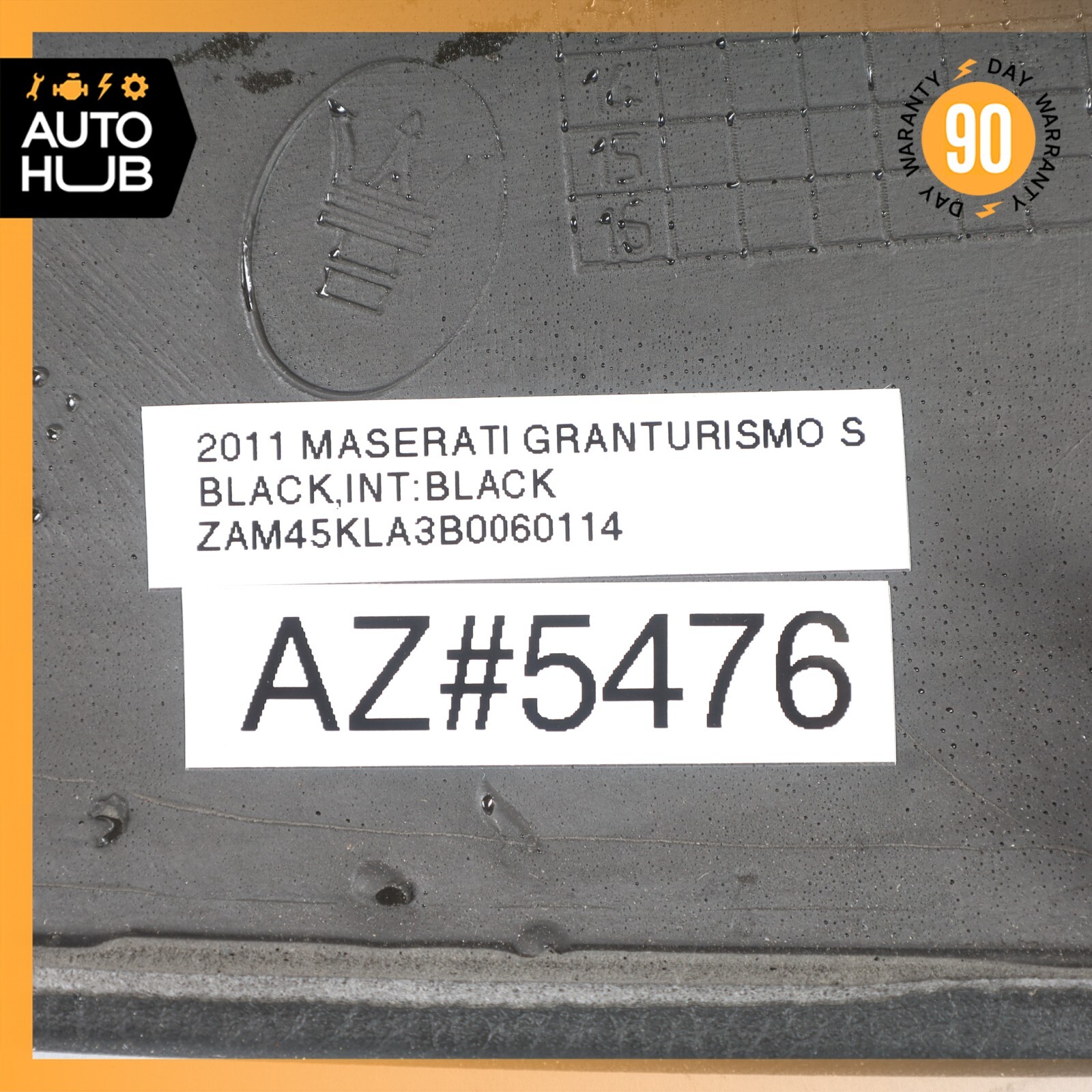 08-19 Maserati GranTurismo S Center Console Armrest Storage Panel Trim Right OEM