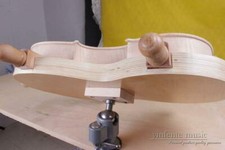 Violin Luthier Tool 4/4 Wooden Salver universal Rotating trestle Metal Bod