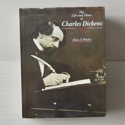 $4 Book! ~ Life and Times of Charles Dickens ~ A.S. Watts ~ Hardcover ~VERY GOOD