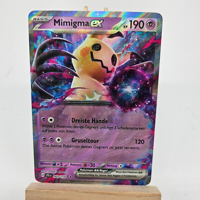 Pokemon Karte: Mimigma EX 069/159 Reisegefährten Near Mint Deutsch