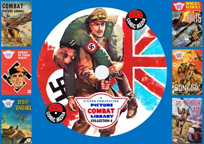 Combat Picture Library Collection 4 On PC DVD Rom (CBR Format)