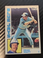 1984 Topps - Ernie Whitt #506 Toronto Blue Jays 