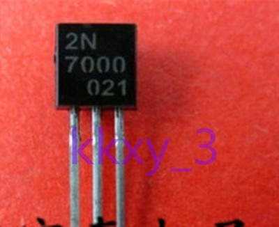 10 PCS NEW In-line triode 2N7000 TO-92 low power triode 0.3A 60V *vy