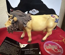 Cow Parade Cowardly Lion Cow “Wizard of Oz” 2002 Westland Figurine Item #7244