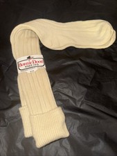 VTG Bonnie Doon Riblon Knee Hi Socks Deadstock NWT Size 9-11 Orlon Acrylic