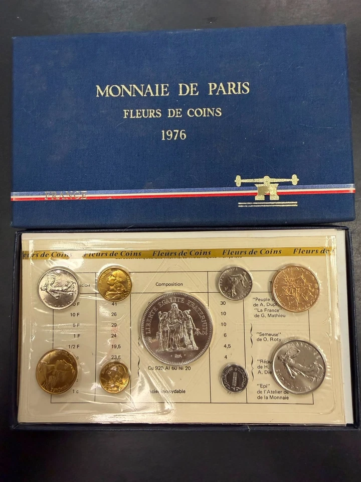 10991 - Coffret FDC France 1976 complet - FDC - Photo 1/2