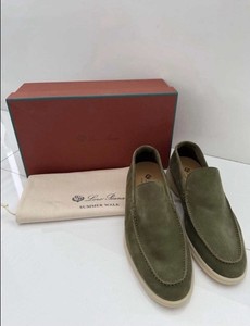 Men’s Loro Piana loafers Size 10 NEW WITH BOX Summer Walk Loafer Suede Frozen Fir | Loafers Loro Piana US main image 2