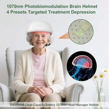 1070nm Photobiomodulation Brain Device 28W for Parkinson  Anxiety Relief Care