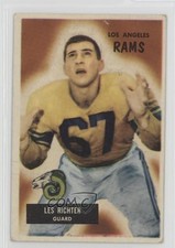 1955 Bowman Les Richter #82 HOF 2p6