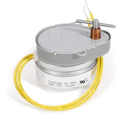 37944L Synchron Damper Motor 24V Left Rotate CCW Ztech Buetler Yellow Wire 60RPH