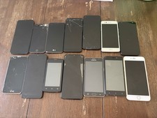 14 Scrap Cell Phones For Parts/Gold/Projects