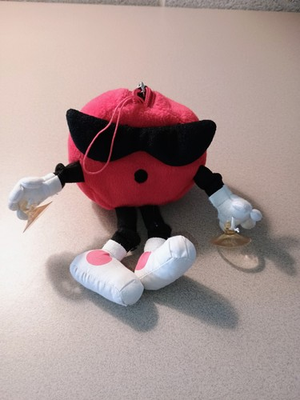 #ad Vintage 7Up Cool Spot Plush Advertising Figure Transforms Into Basketball $14.99