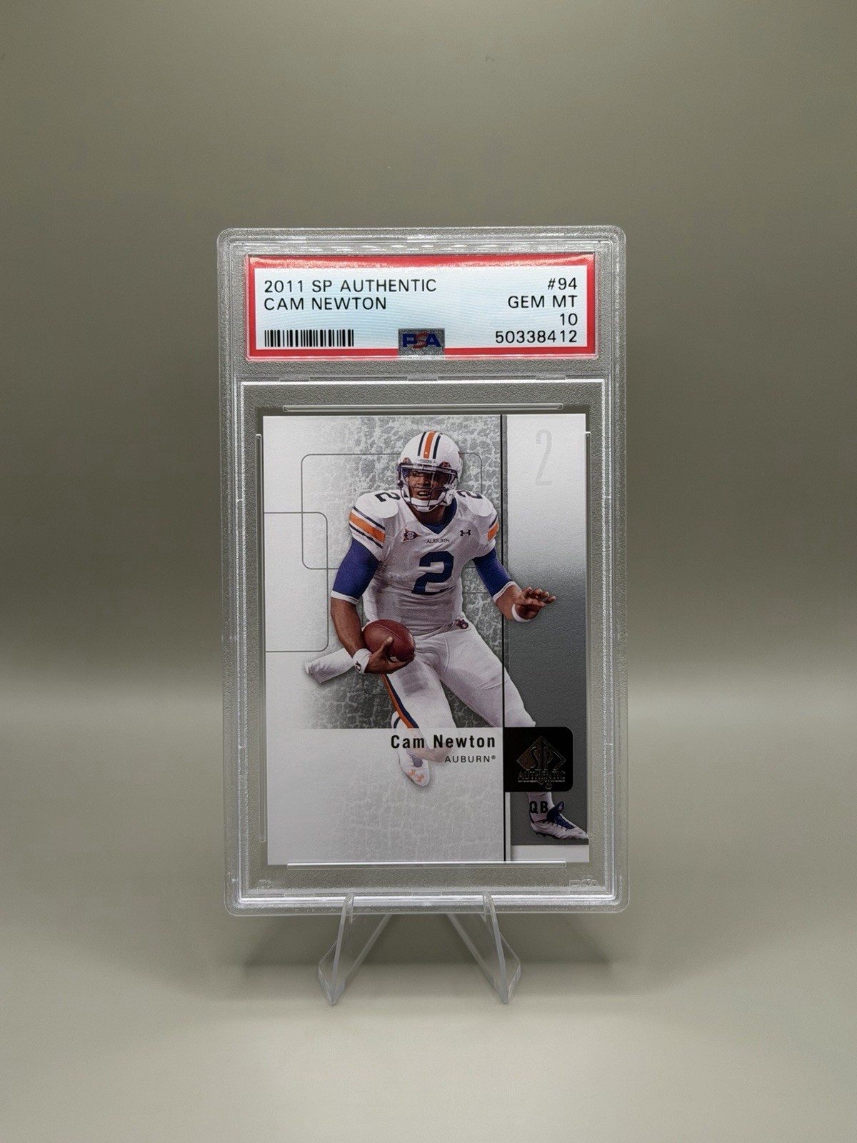 Cam Newton SP Authentic #94 Base
