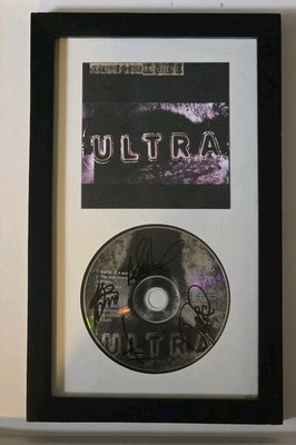 Depeche Mode Ultra CD Signed Autographed By 3 Framed