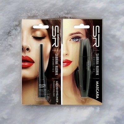 2er Set: Mascara *9 ml + liquid Eyeliner *4 ml Sabrina Rudnik  schwarze Schminke