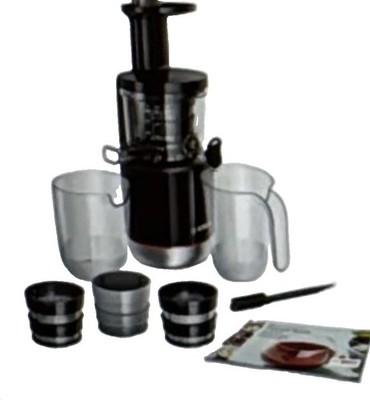 Bosch MESM731M Entsafter Slow Juicer Mixer Schwarz/Edelstahl gebürstet Neu