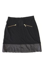 ⭐ About You Stretchrock Rock für Damen Gr. 40, M schwarz aus Viskose ⭐